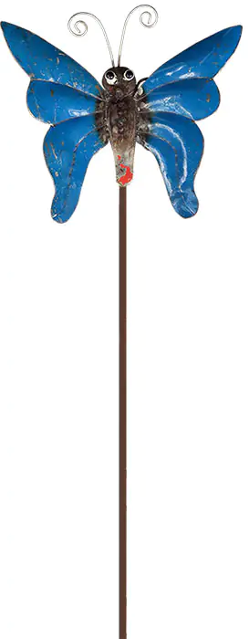  Product image 1 of the product “Butterfly on Metal stick 115cm Height, metal art. ”